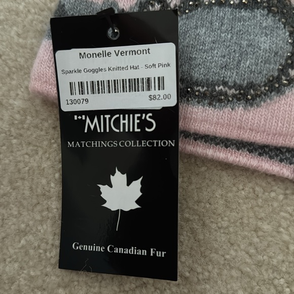 Sparkle goggles knitted ski hat - Picture 4 of 4